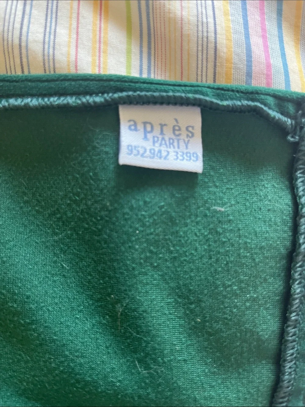 Plush Emerald Green Velvet Dining a‎ table Runner 152”